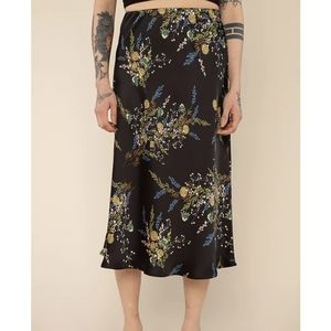 Sonder Satin Midi Skirt